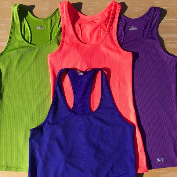 Under Armour Tops - 4 Under Armour Athletic Tank Tops Bundle